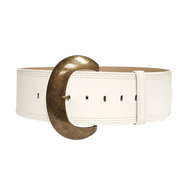 Wide Width Statement Buckle Belt - Picture 1 of 2